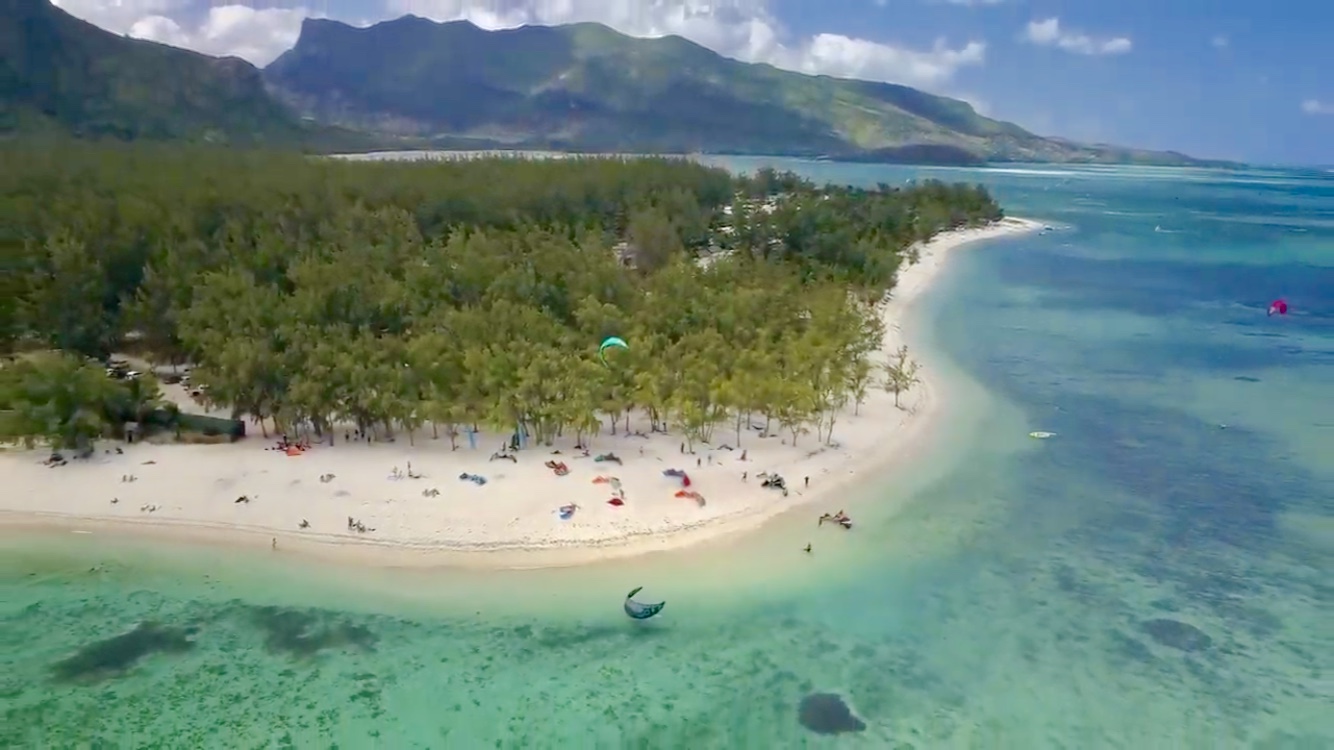 Le Morne Mauritius kite spot